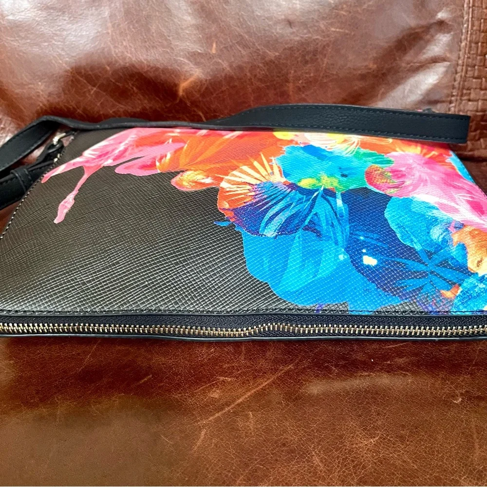 Desigual Corel Molina Expandable Leather Crossbody & Shoulder Bag New Condition